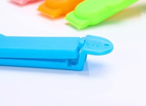 10X KLIPS ZAPINKI DO ZAMYKANIA TOREBEK OPAKOWAŃ ŻYWNOŚCI PRZYPRAW ŹÓŁTY 10X KLIPS ZAPINKI DO ZAMYKANIA TOREBEK OPAKOWAŃ ŻYWNOŚCI PRZYPRAW ŹÓŁTY