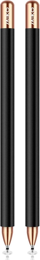 2X RYSIK DO EKRANÓW DOTYKOWYCH CZARNY STYLOWY ELEGANCKI 2W1 2X RYSIK DO EKRANÓW DOTYKOWYCH CZARNY STYLOWY ELEGANCKI 2W1