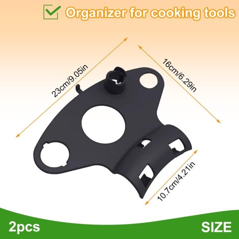 2X UCHWYT DO THERMOMIX TM6 TM5 WIELOFUNKCYJNY ORGANIZER NA 5 AKCESORIÓW 2X UCHWYT DO THERMOMIX TM6 TM5 WIELOFUNKCYJNY ORGANIZER NA 5 AKCESORIÓW