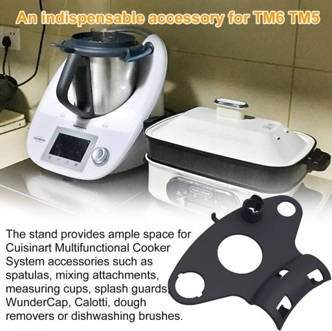2X UCHWYT DO THERMOMIX TM6 TM5 WIELOFUNKCYJNY ORGANIZER NA 5 AKCESORIÓW 2X UCHWYT DO THERMOMIX TM6 TM5 WIELOFUNKCYJNY ORGANIZER NA 5 AKCESORIÓW