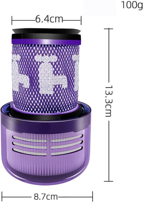 2x ZMYWALNY FILTR HEPA DO ODKURZACZA DYSON V12 2x ZMYWALNY FILTR HEPA DO ODKURZACZA DYSON V12