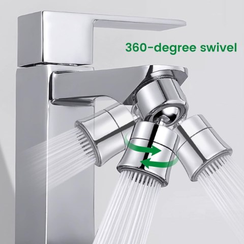 AERATOR DO KRANU OBROTOWA 360° PRZEDŁÓŻKA DO BATERII CHROM AERATOR DO KRANU OBROTOWA 360° PRZEDŁÓŻKA DO BATERII CHROM