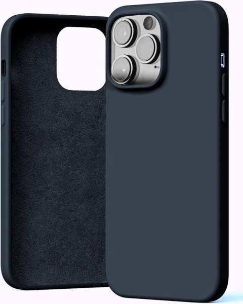 ETUI APPLE IPHONE 14 PRO MAX SILIKONOWE GRANATOWE ETUI APPLE IPHONE 14 PRO MAX SILIKONOWE GRANATOWE