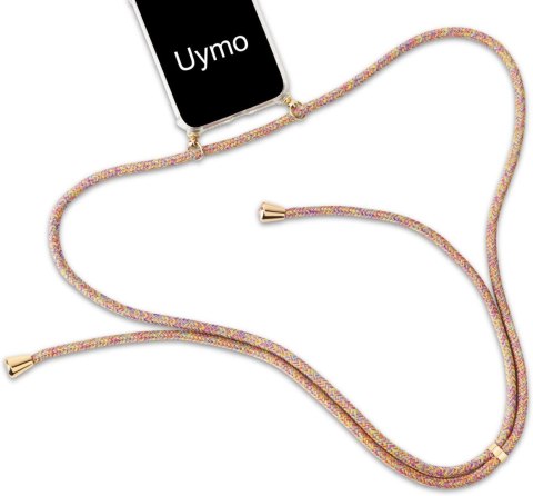 ETUI IPHONE 13 PRZEZROCZYSTE SILIKONOWE ZE SMYCZĄ KOLOROWĄ 80cm ETUI IPHONE 13 PRZEZROCZYSTE SILIKONOWE ZE SMYCZĄ KOLOROWĄ 80cm