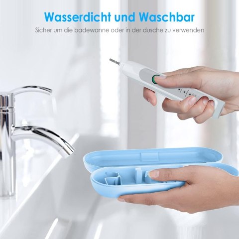 ETUI PODRÓŻNE NA SZCZOTECZKĘ ELEKTRYCZNĄ PHILIPS SONICARE NIEBIESKIE +TORBA ETUI PODRÓŻNE NA SZCZOTECZKĘ ELEKTRYCZNĄ PHILIPS SONICARE NIEBIESKIE +TORBA