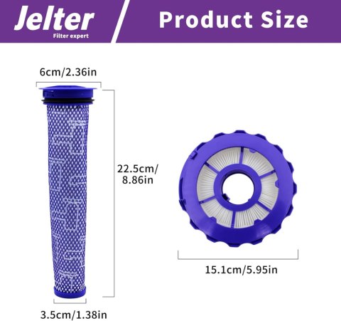 FILTRY ZAMIENNE DO DYSON DC40 WSTĘPNY I HEPA 923587-02 922676-01 FILTRY ZAMIENNE DO DYSON DC40 WSTĘPNY I HEPA 923587-02 922676-01
