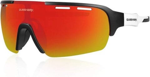 OKULARY ROWEROWE MTB SPOLARYZOWANE 3X LUSTRZANE SOCZEWKI HD OKULARY ROWEROWE MTB SPOLARYZOWANE 3X LUSTRZANE SOCZEWKI HD