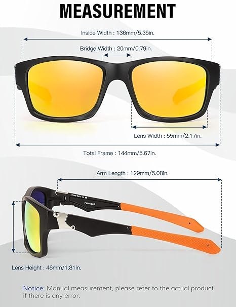 OKULARY ROWEROWE PRZECIWSŁONECZNE POLARYZACJA CZARNO ŻÓŁTE UV400 OKULARY ROWEROWE PRZECIWSŁONECZNE POLARYZACJA CZARNO ŻÓŁTE UV400