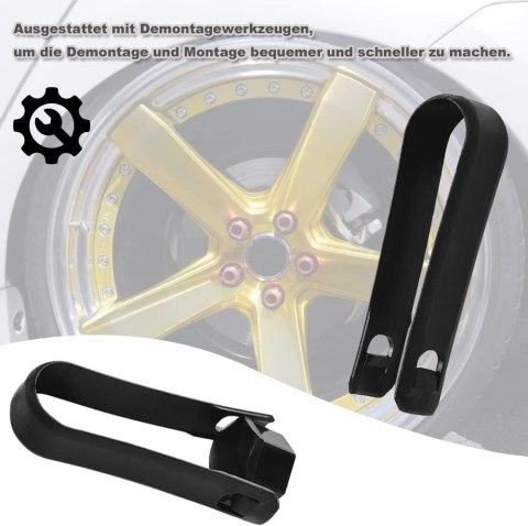 OSŁONA NAKRĘTKI NA ŚRUBY KÓŁ OCHRONA OPON SAMOCHODOWYCH 17mm 40szt SZARY OSŁONA NAKRĘTKI NA ŚRUBY KÓŁ OCHRONA OPON SAMOCHODOWYCH 17mm 40szt SZARY
