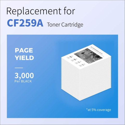 TONER ZAMIENNIK CF259A HP 59A DLA LASERJET PRO M304 M404n M404dn M404dw MFP TONER ZAMIENNIK CF259A HP 59A DLA LASERJET PRO M304 M404n M404dn M404dw MFP