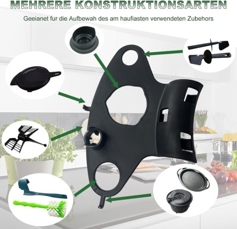 UCHWYT DO THERMOMIX TM6 TM5 WIELOFUNKCYJNY ORGANIZER NA 6 AKCESORIÓW UCHWYT DO THERMOMIX TM6 TM5 WIELOFUNKCYJNY ORGANIZER NA 6 AKCESORIÓW