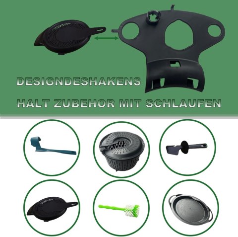 UCHWYT DO THERMOMIX TM6 TM5 WIELOFUNKCYJNY ORGANIZER NA 6 AKCESORIÓW UCHWYT DO THERMOMIX TM6 TM5 WIELOFUNKCYJNY ORGANIZER NA 6 AKCESORIÓW