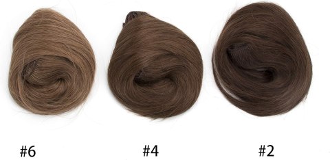 WŁOSY DOCZEPIANE CLIP IN NATURALNE PRZEDŁUŻANIE JASNY BRĄZ 35CM 120G #6 WŁOSY DOCZEPIANE CLIP IN NATURALNE PRZEDŁUŻANIE JASNY BRĄZ 35CM 120G #6
