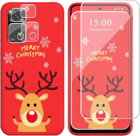 2X SZKŁO 1X ETUI XIAOMI REDMI 9C NFC/ 10A MERRY CHRISTMAS RENIFER ŚWIĘTA 2X SZKŁO 1X ETUI XIAOMI REDMI 9C NFC/ 10A MERRY CHRISTMAS RENIFER ŚWIĘTA