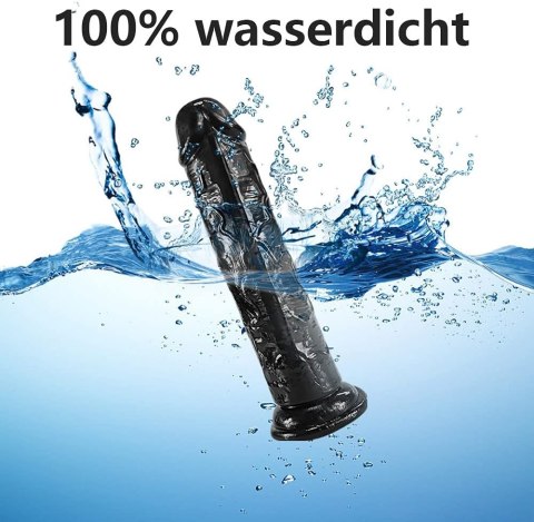 CZARNE REALISTYCZNE DILDO UMANIA DLA KOBIET PENIS Z PRZYSSAWKĄ 20CM CZARNE REALISTYCZNE DILDO UMANIA DLA KOBIET PENIS Z PRZYSSAWKĄ 20CM