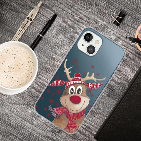 ETUI APPLE IPHONE 13 PRO PRZEZROCZYSTY ŚWIĄTECZNY RENIFER ETUI APPLE IPHONE 13 PRO PRZEZROCZYSTY ŚWIĄTECZNY RENIFER