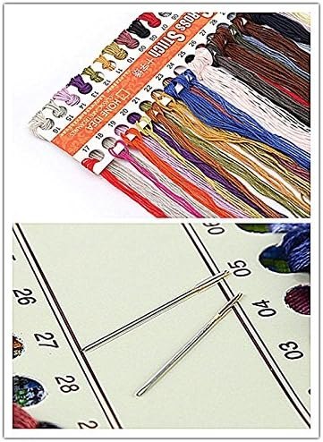 HAFT KRZYŻYKOWY DO WYSZYWANIA WZÓR ŚWIĄTECZNY DOMKI RĘKODZIEŁO 45x36cm HAFT KRZYŻYKOWY DO WYSZYWANIA WZÓR ŚWIĄTECZNY DOMKI RĘKODZIEŁO 45x36cm