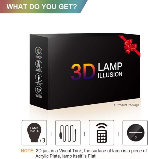 LAMPKA NOCNA 3D ILLUSION DLA DZIECI 3 WZORY 16 KOLORÓW WZÓR ANIME LAMPKA NOCNA 3D ILLUSION DLA DZIECI 3 WZORY 16 KOLORÓW WZÓR ANIME