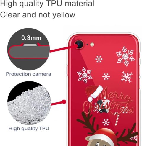 OBUDOWA ŚWIĄTECZNA MERRY CHRISTMAS ETUI IPHONE SE 2020/IPHONE 7/8 OBUDOWA ŚWIĄTECZNA MERRY CHRISTMAS ETUI IPHONE SE 2020/IPHONE 7/8