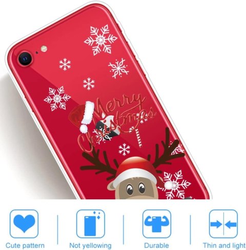 OBUDOWA ŚWIĄTECZNA MERRY CHRISTMAS ETUI IPHONE SE 2020/IPHONE 7/8 OBUDOWA ŚWIĄTECZNA MERRY CHRISTMAS ETUI IPHONE SE 2020/IPHONE 7/8