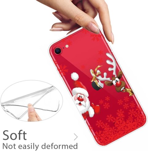 OBUDOWA ŚWIĄTECZNA MIKOŁAJ SZKŁO ETUI IPHONE SE 2020/IPHONE 7/8 OBUDOWA ŚWIĄTECZNA MIKOŁAJ SZKŁO ETUI IPHONE SE 2020/IPHONE 7/8