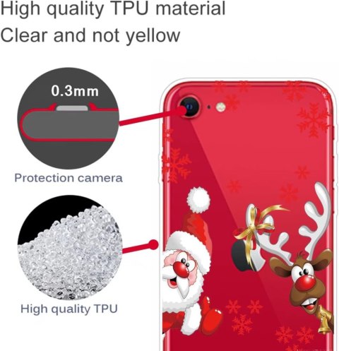 OBUDOWA ŚWIĄTECZNA MIKOŁAJ SZKŁO ETUI IPHONE SE 2020/IPHONE 7/8 OBUDOWA ŚWIĄTECZNA MIKOŁAJ SZKŁO ETUI IPHONE SE 2020/IPHONE 7/8