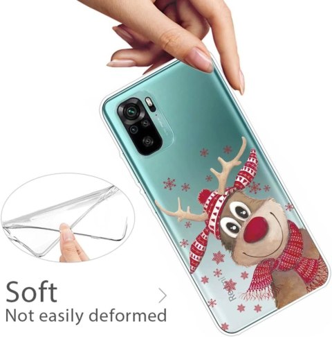 SZKŁO ETUI XIAOMI REDMI NOTE 10 4G/ NOTE 10S RENIFER ŚWIĘTA MIKOŁAJ SZKŁO ETUI XIAOMI REDMI NOTE 10 4G/ NOTE 10S RENIFER ŚWIĘTA MIKOŁAJ