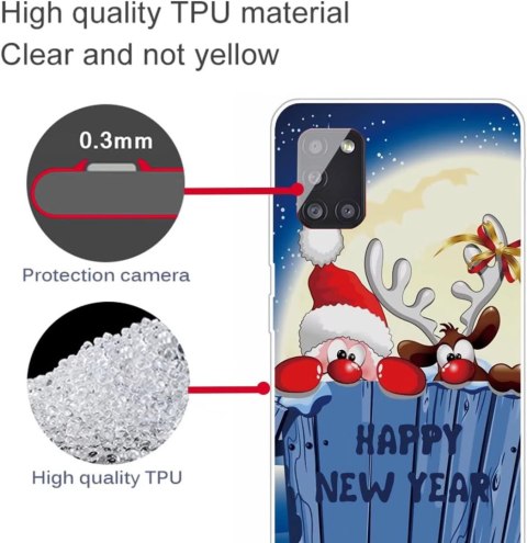 SZKŁO ETUI SAMSUNG GALAXY A71 4G MIKOŁAJ HAPPY NEW YEAR SZKŁO ETUI SAMSUNG GALAXY A71 4G MIKOŁAJ HAPPY NEW YEAR