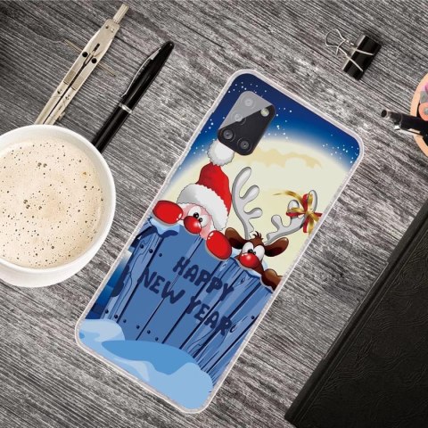 SZKŁO ETUI SAMSUNG GALAXY A71 4G MIKOŁAJ HAPPY NEW YEAR SZKŁO ETUI SAMSUNG GALAXY A71 4G MIKOŁAJ HAPPY NEW YEAR