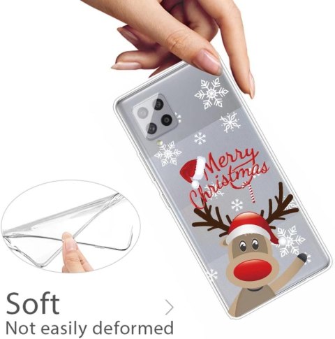 SZKŁO HARTOWANE ETUI BEZBARWNE SAMSUNG GALAXY A42 5G MERRY CHRISTMAS SZKŁO HARTOWANE ETUI BEZBARWNE SAMSUNG GALAXY A42 5G MERRY CHRISTMAS