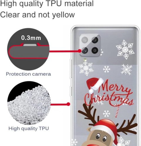 SZKŁO HARTOWANE ETUI BEZBARWNE SAMSUNG GALAXY A42 5G MERRY CHRISTMAS SZKŁO HARTOWANE ETUI BEZBARWNE SAMSUNG GALAXY A42 5G MERRY CHRISTMAS