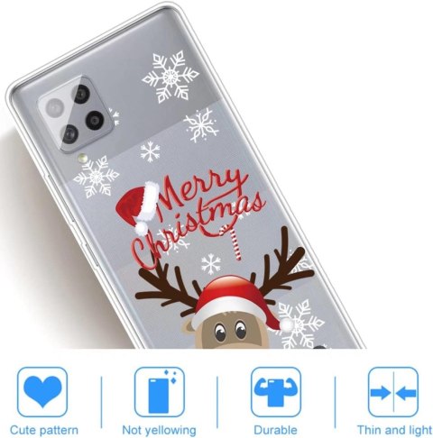 SZKŁO HARTOWANE ETUI BEZBARWNE SAMSUNG GALAXY A42 5G MERRY CHRISTMAS SZKŁO HARTOWANE ETUI BEZBARWNE SAMSUNG GALAXY A42 5G MERRY CHRISTMAS