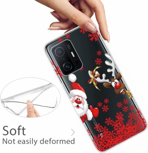 SZKŁO HARTOWANE ETUI PRZEZROCZYSTE ŚWIĄTECZNE XIAOMI 11T/11T PRO SZKŁO HARTOWANE ETUI PRZEZROCZYSTE ŚWIĄTECZNE XIAOMI 11T/11T PRO