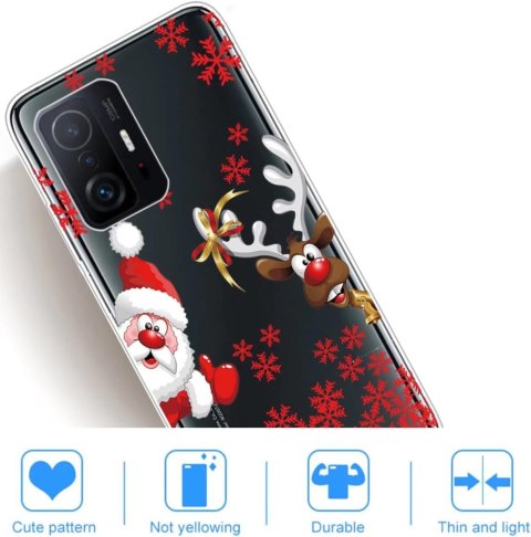 SZKŁO HARTOWANE ETUI PRZEZROCZYSTE ŚWIĄTECZNE XIAOMI 11T/11T PRO SZKŁO HARTOWANE ETUI PRZEZROCZYSTE ŚWIĄTECZNE XIAOMI 11T/11T PRO