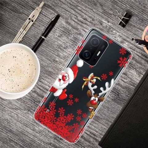 SZKŁO HARTOWANE ETUI PRZEZROCZYSTE ŚWIĄTECZNE XIAOMI 11T/11T PRO SZKŁO HARTOWANE ETUI PRZEZROCZYSTE ŚWIĄTECZNE XIAOMI 11T/11T PRO