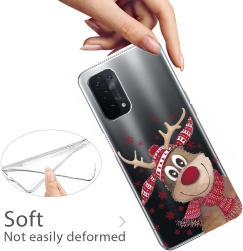 SZKŁO HARTOWANE ETUI PRZEZROCZYSTE ŚWIĄTECZNE OPPO A54 5G/ OPPO A74 5G SZKŁO HARTOWANE ETUI PRZEZROCZYSTE ŚWIĄTECZNE OPPO A54 5G/ OPPO A74 5G