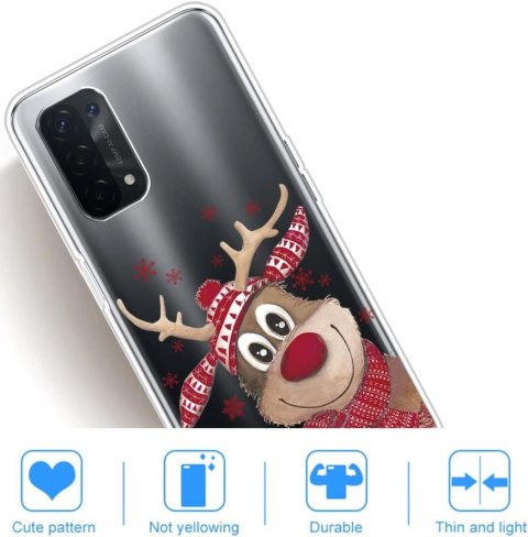 SZKŁO HARTOWANE ETUI PRZEZROCZYSTE ŚWIĄTECZNE OPPO A54 5G/ OPPO A74 5G SZKŁO HARTOWANE ETUI PRZEZROCZYSTE ŚWIĄTECZNE OPPO A54 5G/ OPPO A74 5G