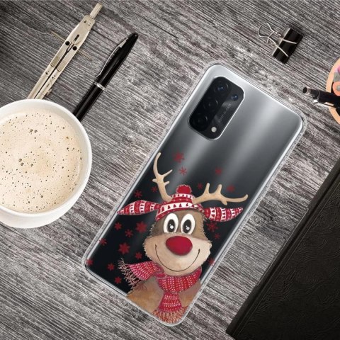SZKŁO HARTOWANE ETUI PRZEZROCZYSTE ŚWIĄTECZNE OPPO A54 5G/ OPPO A74 5G SZKŁO HARTOWANE ETUI PRZEZROCZYSTE ŚWIĄTECZNE OPPO A54 5G/ OPPO A74 5G