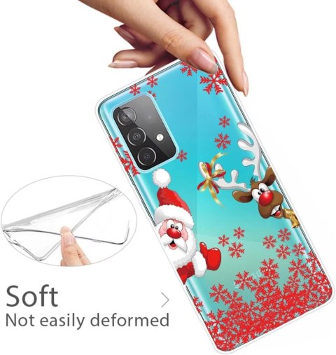 SZKŁO HARTOWANE PRZEZROCZYSTE ETUI ŚWIĄTECZNE HUAWEI P40 LITE MIKOŁAJ SZKŁO HARTOWANE PRZEZROCZYSTE ETUI ŚWIĄTECZNE HUAWEI P40 LITE MIKOŁAJ