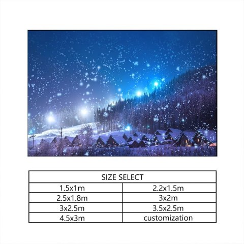 TŁO FOTOGRAFICZNE 150X100 CM ŚNIEG ZIMA LAS DEKORACJA ŚWIĄTECZNA TŁO FOTOGRAFICZNE 150X100 CM ŚNIEG ZIMA LAS DEKORACJA ŚWIĄTECZNA