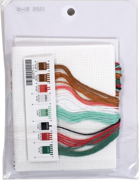 ZESTAW DO HAFTU KRZYŻYKOWEGO ŚWIĄTECZNY RENIFER DIY POCZĄTKUJĄCY 35x50cm ZESTAW DO HAFTU KRZYŻYKOWEGO ŚWIĄTECZNY RENIFER DIY POCZĄTKUJĄCY 35x50cm
