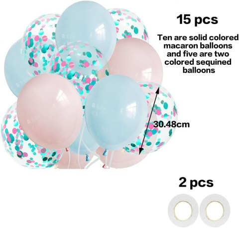 ZESTAW PASTELOWYCH BALONÓW NA BABY SHOWER ŚLUB DEKORACJE ZESTAW PASTELOWYCH BALONÓW NA BABY SHOWER ŚLUB DEKORACJE