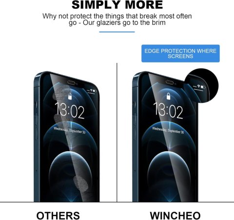 2X SZKŁO HARTOWANE NA EKRAN APPLE IPHONE 12/12 PRO 6.1' 2X SZKŁO HARTOWANE NA EKRAN APPLE IPHONE 12/12 PRO 6.1'