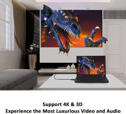 3x KABEL HDMI 4K 60Hz 1.8m + PRZEJŚĆIÓWKA KĄTOWA 90° i 270° ZESTAW 3x KABEL HDMI 4K 60Hz 1.8m + PRZEJŚĆIÓWKA KĄTOWA 90° i 270° ZESTAW