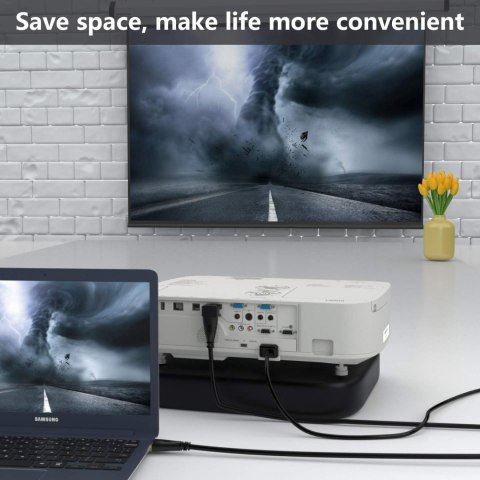 3x KABEL HDMI 4K 60Hz 1.8m + PRZEJŚĆIÓWKA KĄTOWA 90° i 270° ZESTAW 3x KABEL HDMI 4K 60Hz 1.8m + PRZEJŚĆIÓWKA KĄTOWA 90° i 270° ZESTAW