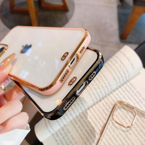 ETUI IPHONE 12 PRO MAX 6.7' PRZEZROCZYSTE SILIKONOWE MOCNE ZŁOTE ETUI IPHONE 12 PRO MAX 6.7' PRZEZROCZYSTE SILIKONOWE MOCNE ZŁOTE