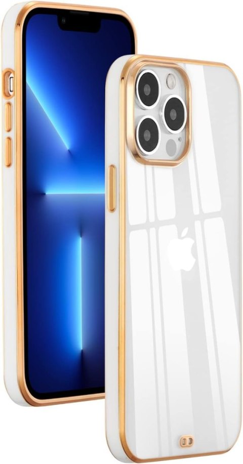 ETUI IPHONE 12 PRO MAX 6.7' PRZEZROCZYSTE SILIKONOWE MOCNE ZŁOTE ETUI IPHONE 12 PRO MAX 6.7' PRZEZROCZYSTE SILIKONOWE MOCNE ZŁOTE