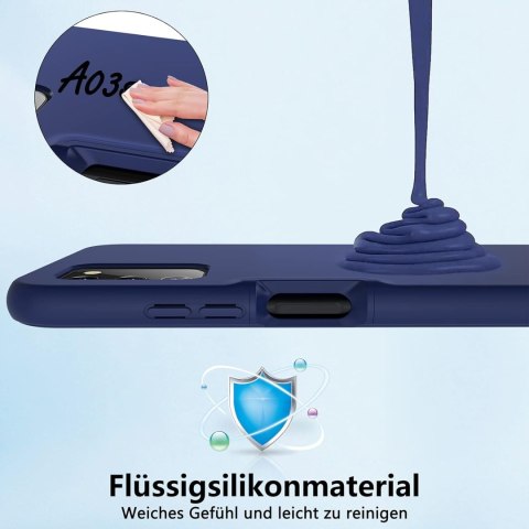 ETUI SAMSUNG GALAXY A03s CASE PRÓD TYŁ 360 OCHRONA NAVY BLUE GRANAT ETUI SAMSUNG GALAXY A03s CASE PRÓD TYŁ 360 OCHRONA NAVY BLUE GRANAT