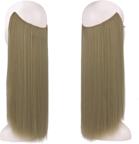 JASNE BLOND WŁOSY DOCZEPIANE DOCZEPY 1 TRESKA 46 CM JASNE BLOND WŁOSY DOCZEPIANE DOCZEPY 1 TRESKA 46 CM