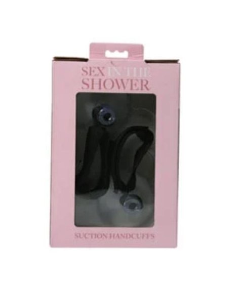 KAJDANKI SEX IN THE SHOWER DO SEKSU POD PRYSZNIC Z PRZYSSAWKAMI CZARNE KAJDANKI SEX IN THE SHOWER DO SEKSU POD PRYSZNIC Z PRZYSSAWKAMI CZARNE